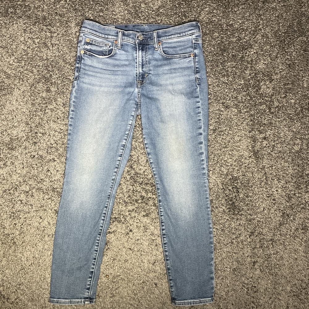 GAP womens True Skinny jeans size‎ 10 30 Short stretch Medium Wash